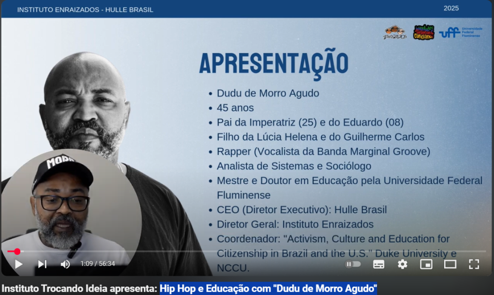 Hip Hop e Educação com 